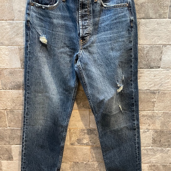 ❤️ GAP CHEEKY STRAIGHT MEDIUM WASH DENIM JEANS SIZE 28 - Picture 3 of 7